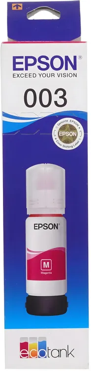 Контейнер Epson 003 Magenta (C13T00V398***); L11XX/L31XX/L51XX; 70 мл; пурпурный (magenta)