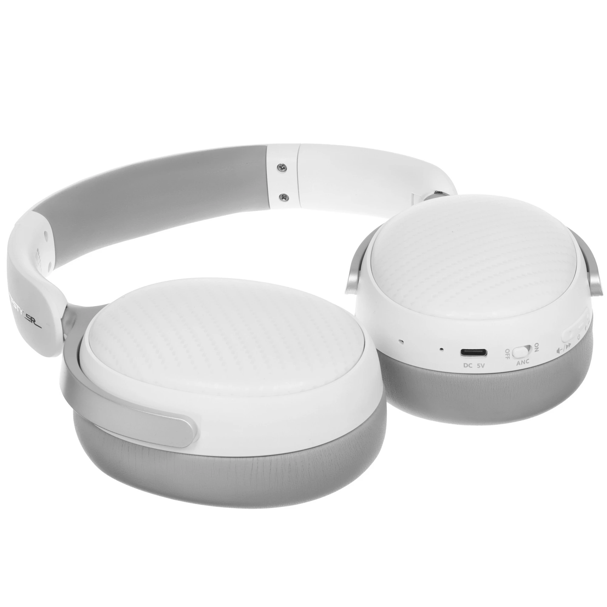 Гарнитура беспроводная A4Tech Fstyler BH350C (BH350C WHITE***); накладные; bluetooth 5,3; оголовье; 20 - 20 000 Гц; 32 Ом; встроенный микрофон; регуля