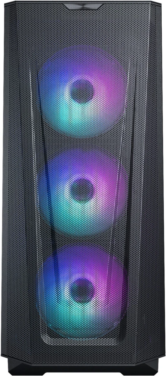 Корпус PHANTEKS Eclipse G360A (PH-EC360ATG_DBK02); ATX; Midi-Tower; без БП; сталь; 2x3.5" int.; 3 х 120 мм; 2 x USB 3.0/Mic/Aud; чёрный