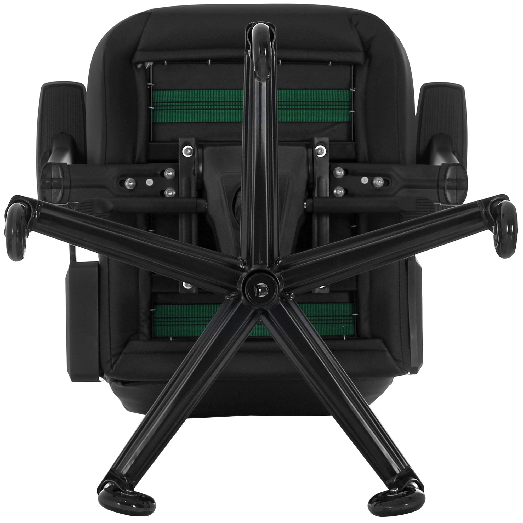 Кресло для геймеров ARDOR GAMING Ghost Knight 1000R RB-004 Black; иск. кожа; регулировка подлокотников 3D; 60 мм (класс 4); нагрузка до 150 кг
