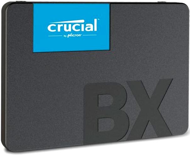Накопитель SSD 2 ТБ Crucial BX500 (CT2000BX500SSD1***); 2,5"; 540Мб/с -  500Mб/с; TLC; SATA III; RET