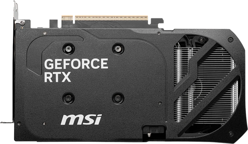Видеокарта MSI GeForce RTX 5060 Ti 8G SHADOW 2X OC PLUS; 8 Гб GDDR7; 2407-2617 МГц; 28 ГГц; 128 бит; 1xHDMI, 3xDP; 2-slot; черный