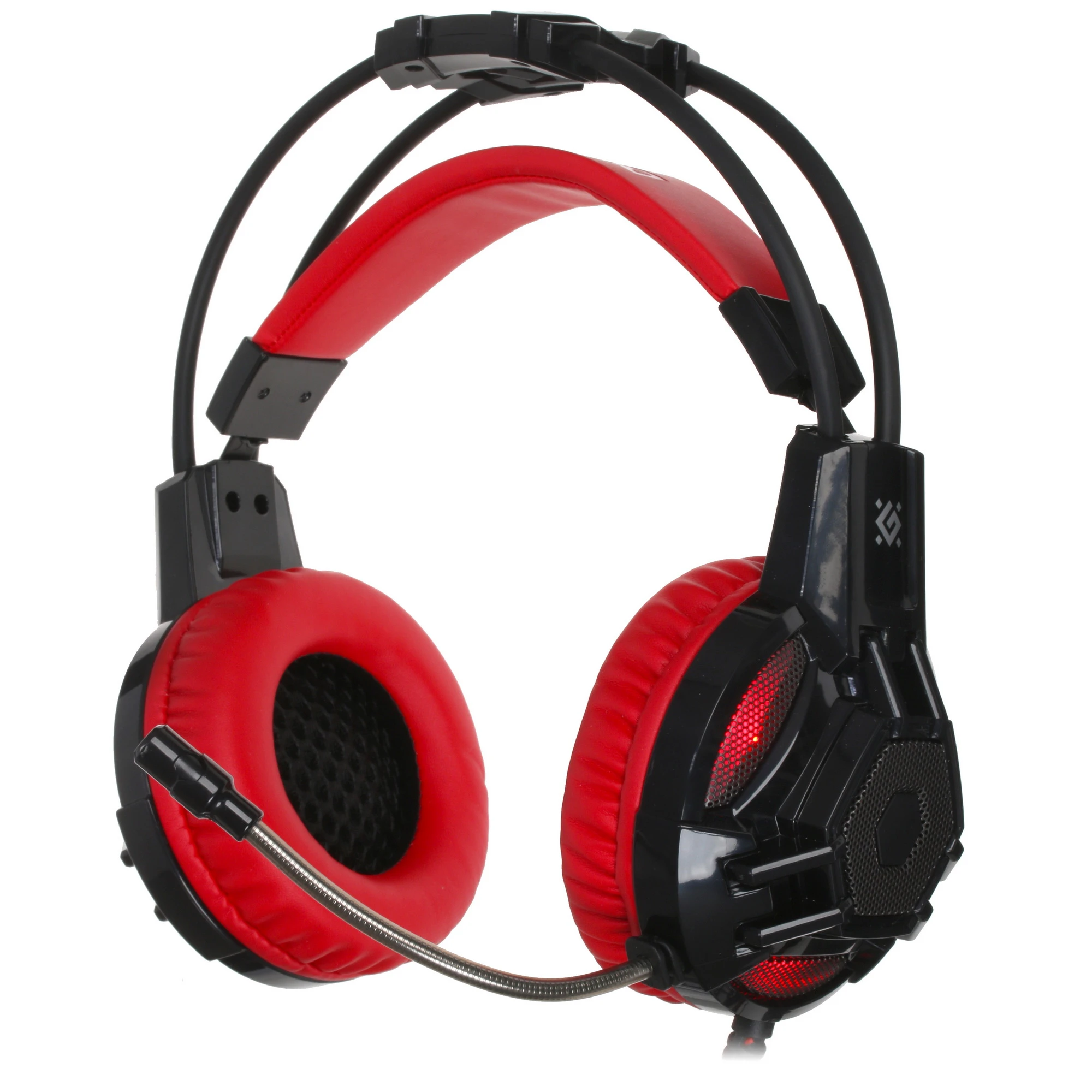 Гарнитура игровая Defender Lester (64541***); оголовье (headband); 20 - 20 000 Гц; 32 Ом; 2,2 м; микрофон; регулятор громкости; 2 x 3,5 мм (mini-jack)