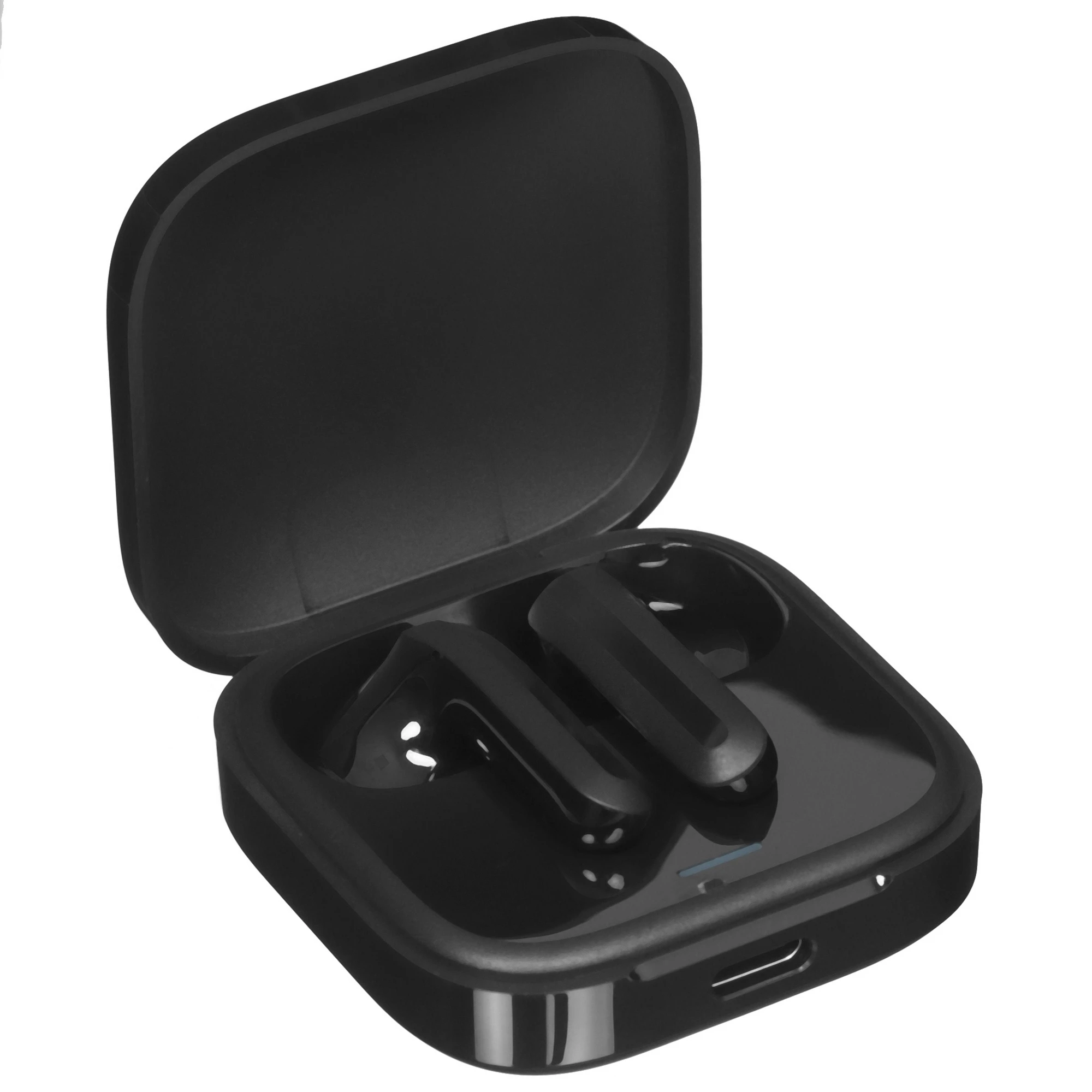 Гарнитура беспроводная Xiaomi Redmi Buds 6 Active Black (BHR8396GL); вставные; bluetooth 5,4; вкладыши; 32 Ом; встроенный; кейс-зарядка – 475 мАч