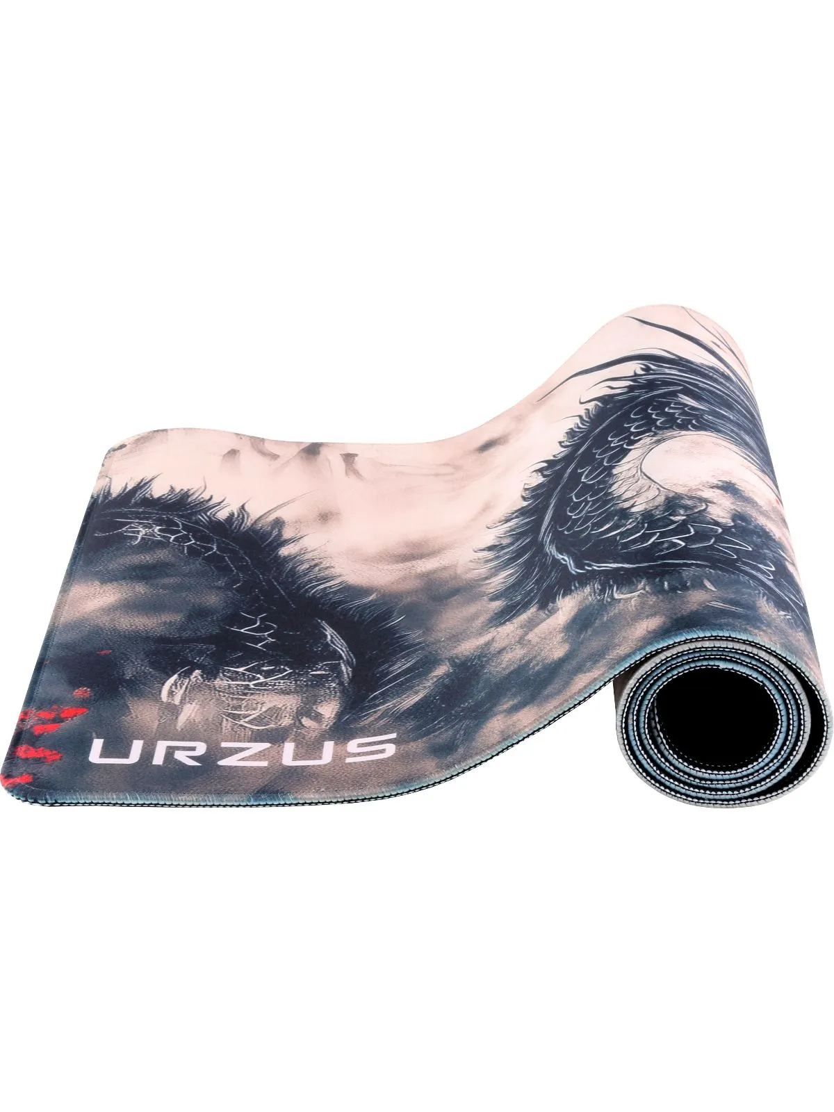 Коврик для мыши URZUS (UR-5332105); ткань + резиновая основа; 800 х 300 х 3 мм; игровая поверхность; рисунок