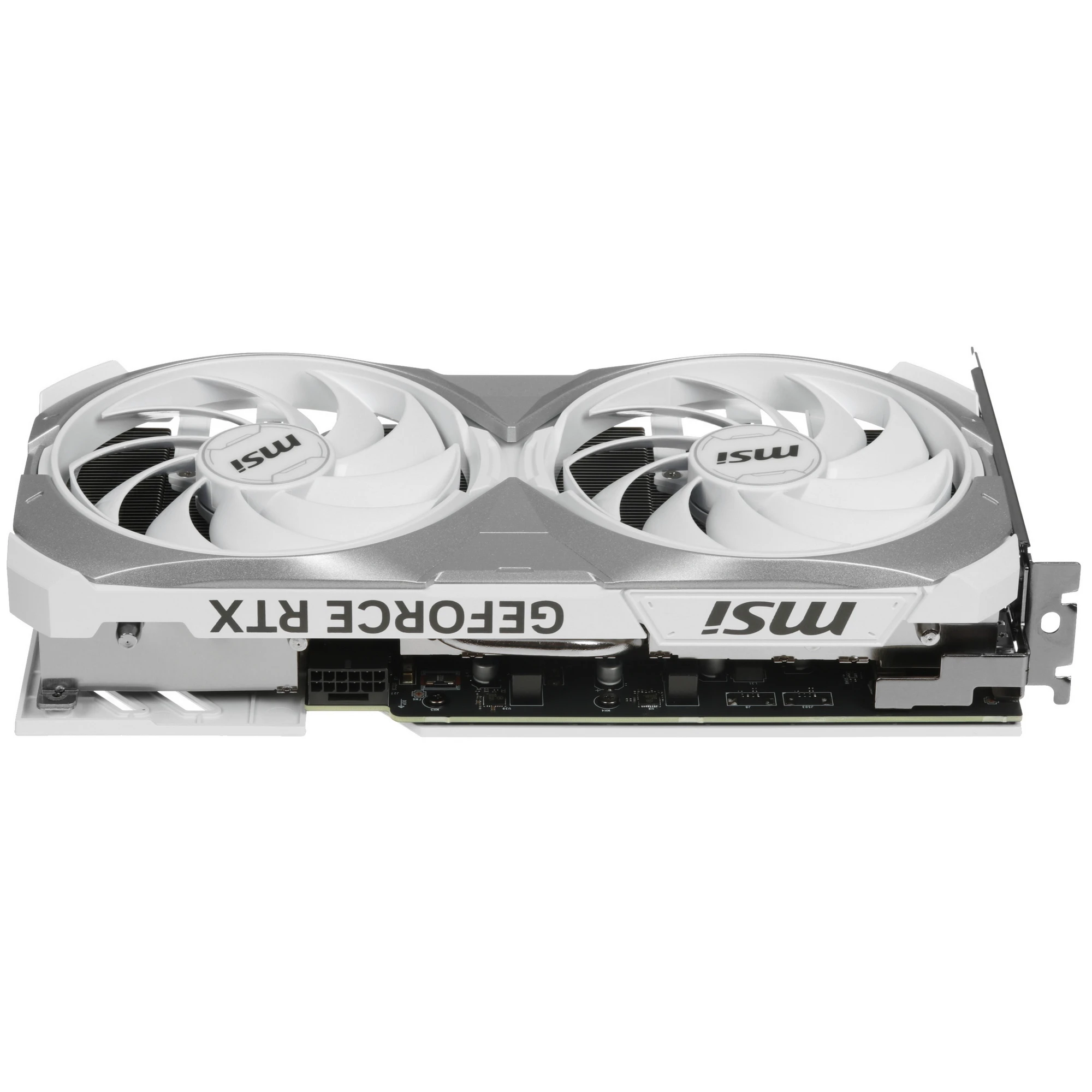 Видеокарта Nvidia GeForce RTX 4070 Ti SUPER 16 ГБ VENTUS 2X WHITE OC (RTX 4070 Ti SUPER VENTUS 2X WHITE OC); PCI-E; кулер; RET; 2340-2655 МГц; 21 ГГц;