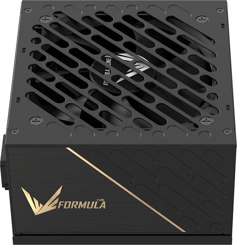 Блок питания 1200 Вт Formula FV-1200GM Black; ATX; 1x24 pin; 2x8(4+4) pin; 1x16pin/3x6+2 pin PCI-E; 8xSata; 3xMolex; 80+ Gold; модульный; 120 мм