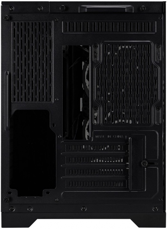 Корпус 1STPLAYER VT5 ARGB Black (VT5-BK-3FS7); mATX; Mini-Tower; 3x120мм; 1xUSB 2.0/2xUSB 3.X; Mic/Aud; чёрный