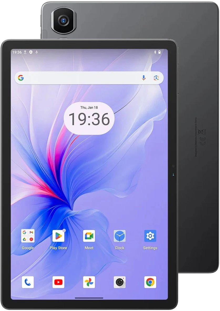Планшет 11" Blackview Tab 16 Pro 8/256 LTE Gray; (BVTAB16P-8256GRY) IPS 60Гц; 1920x1200; Unisoc Tiger T616 8 ядер 2 ГГц; 8Гб/256Гб; 13+2 Мп/8Мп BT5.0;