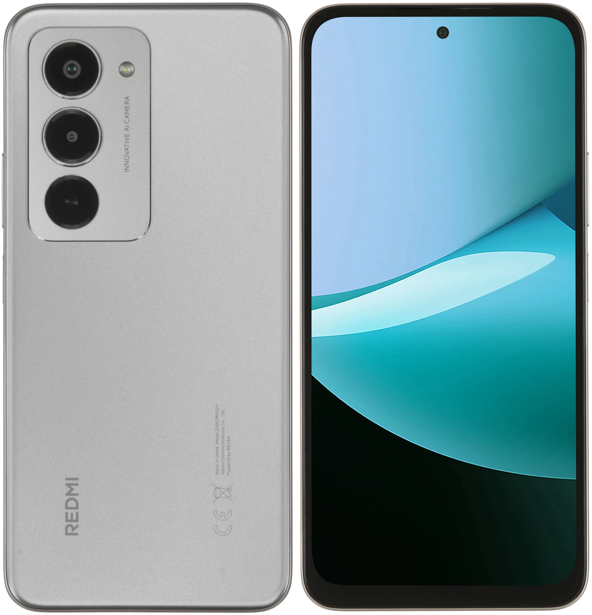 Смартфон 6.9" Xiaomi Redmi 15 6 Гб/128 Гб серый, IPS 144 Гц, 2340x1080, Snapdragon 685 8 ядер 2.8 Ггц, 50 Мп./8 Мп BT5.0, Android 15, 7 000 мА/ч