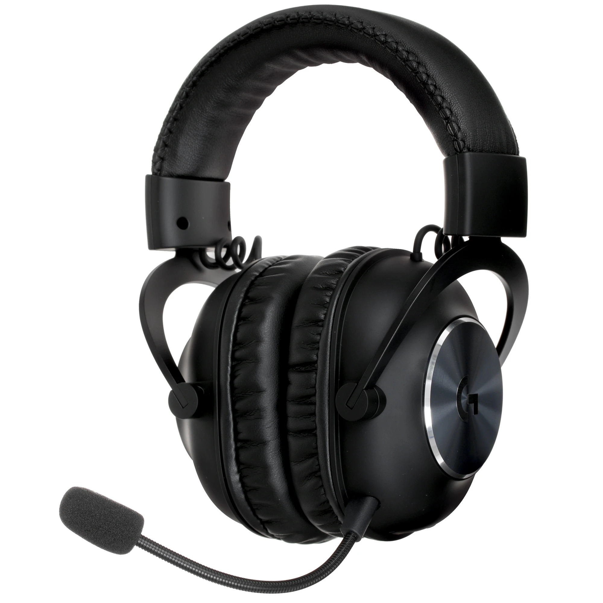 Гарнитура беспроводная Logitech G Pro X Lightspeed Black (981-000907); игровая; 2.4 Ггц; оголовье; 20 - 20 000 Гц; 32 Ом; микрофон; регулятор громкост