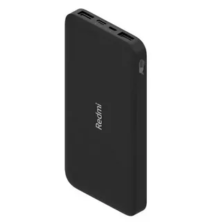 Внешний аккумулятор 10 000 мА/ч; Xiaomi Redmi Power Bank (PB100LZM/VXN4305GL***); 2.4А; 10 Вт*; Кабель в комплекте Type-C; черный