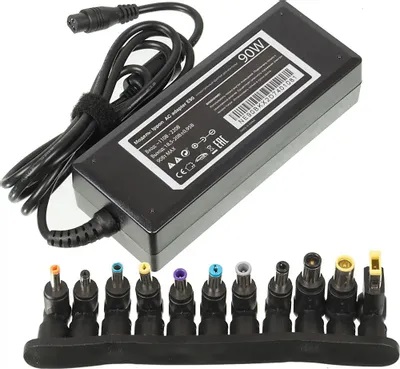 Универсальный блок питания для ноутбука Ippon E90***; 90W; 110-220V; 15-19.5V