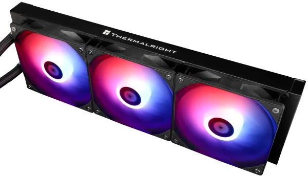 Система жидкостного охлаждения 360 мм Thermalright AQUA ELITE 360 V3 ARGB Black (A-ELITE-BL-360-ARGB-V3); активная; 3x120 мм; 1500 об/мин; 25.6 дБ