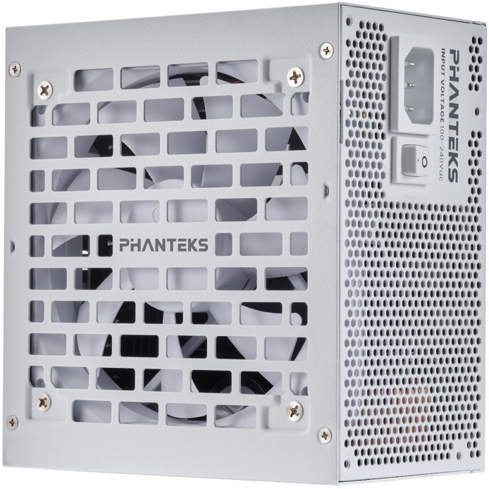 Блок питания 750 Вт PHANTEKS AMP BH 12VHPWR (PH-P750B_WT01); 1x24 pin; 2x8(4+4) pin; 4xSata; 2xMolex; 3x6+2-pin PCI-E; 80+ Bronze; APFC; 120 мм