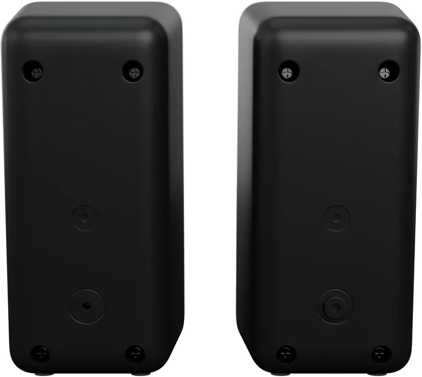 Акустическая система 2.0 Oklick OK-130*** (1458495***); 20 Вт; 100 - 16000 Гц; пластик; подсветка; регулятор на передней панели; USB; чёрный