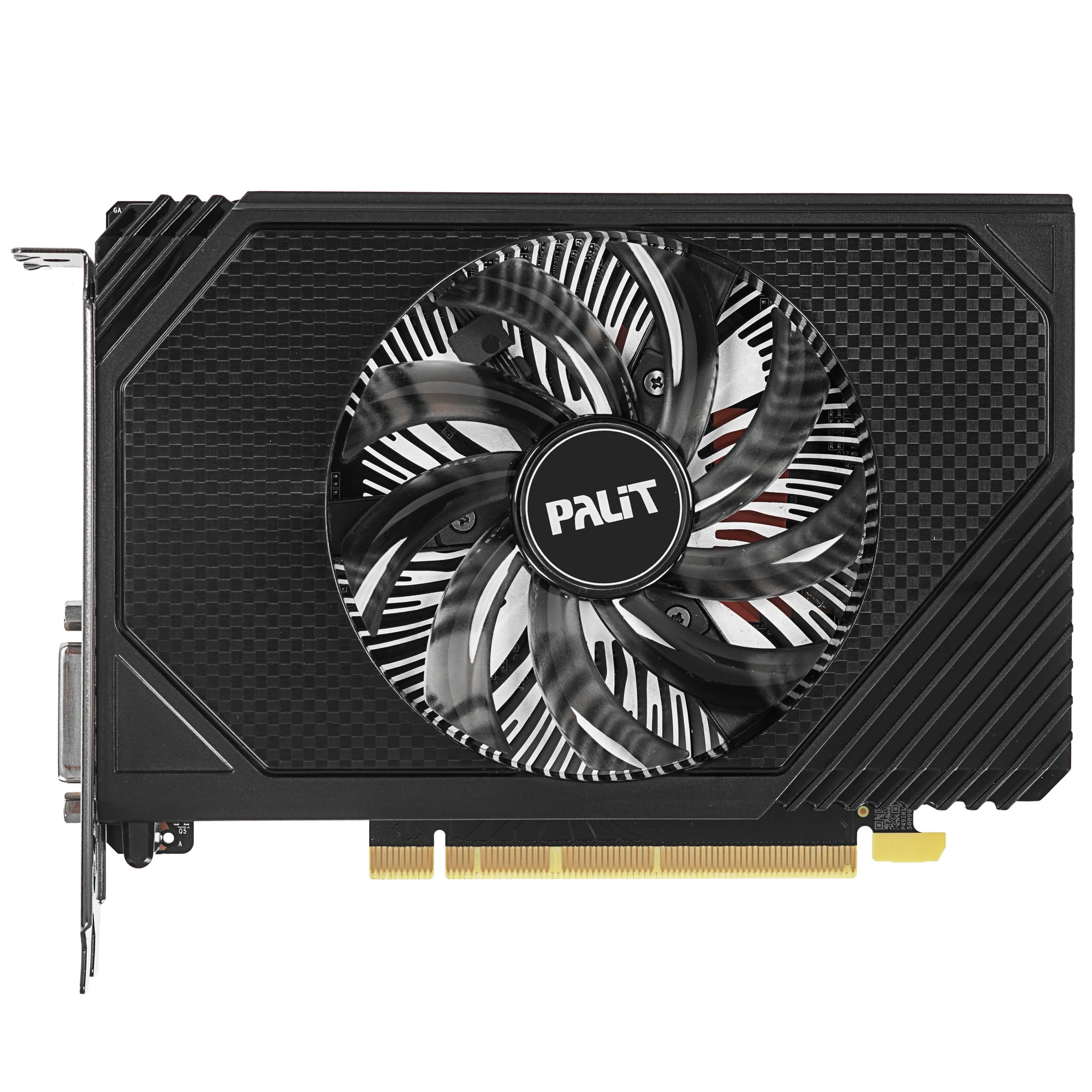 Видеокарта Palit GeForce RTX 3050 StormX (NE63050018JE-1072F), черный, 6Гб, GDDR6, 1042-1470 МГц, 14 ГГц, 8 нм, 96 бит, HDMIx1, DPx1