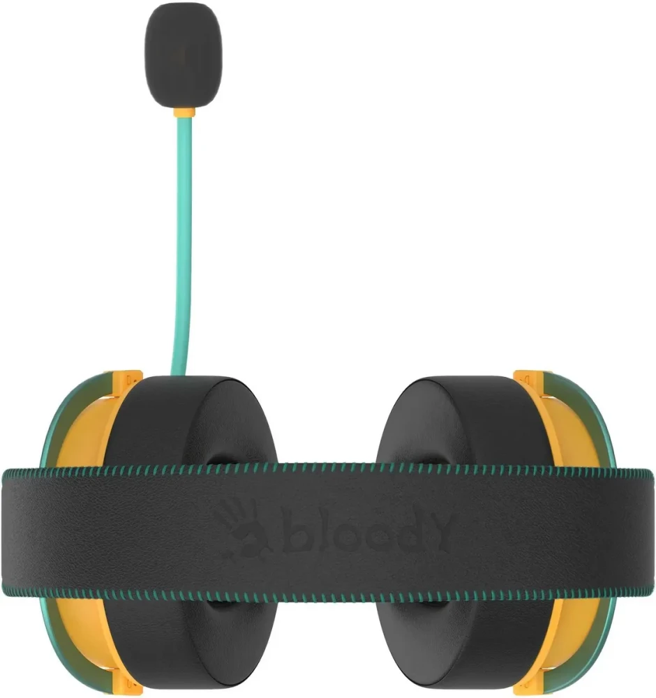 Гарнитура беспроводная A4Tech Bloody MR595 Renegade Yellow (MR595 Sunset Yellow***); накладные; Blue