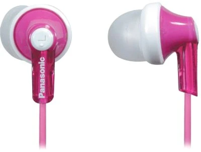 Наушники проводные вставные Panasonic RP-HJE118GUP; Mini-jack 3,5мм, без крепления; 12 - 23 000 Гц; 16 Ом