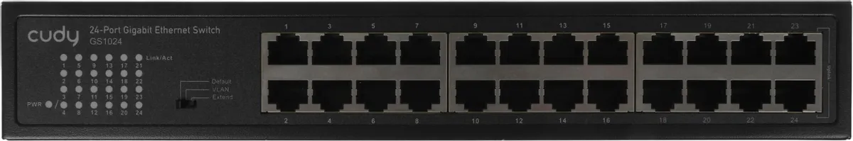 Коммутатор неуправляемый Cudy GS1024; 24x1Гбит/с