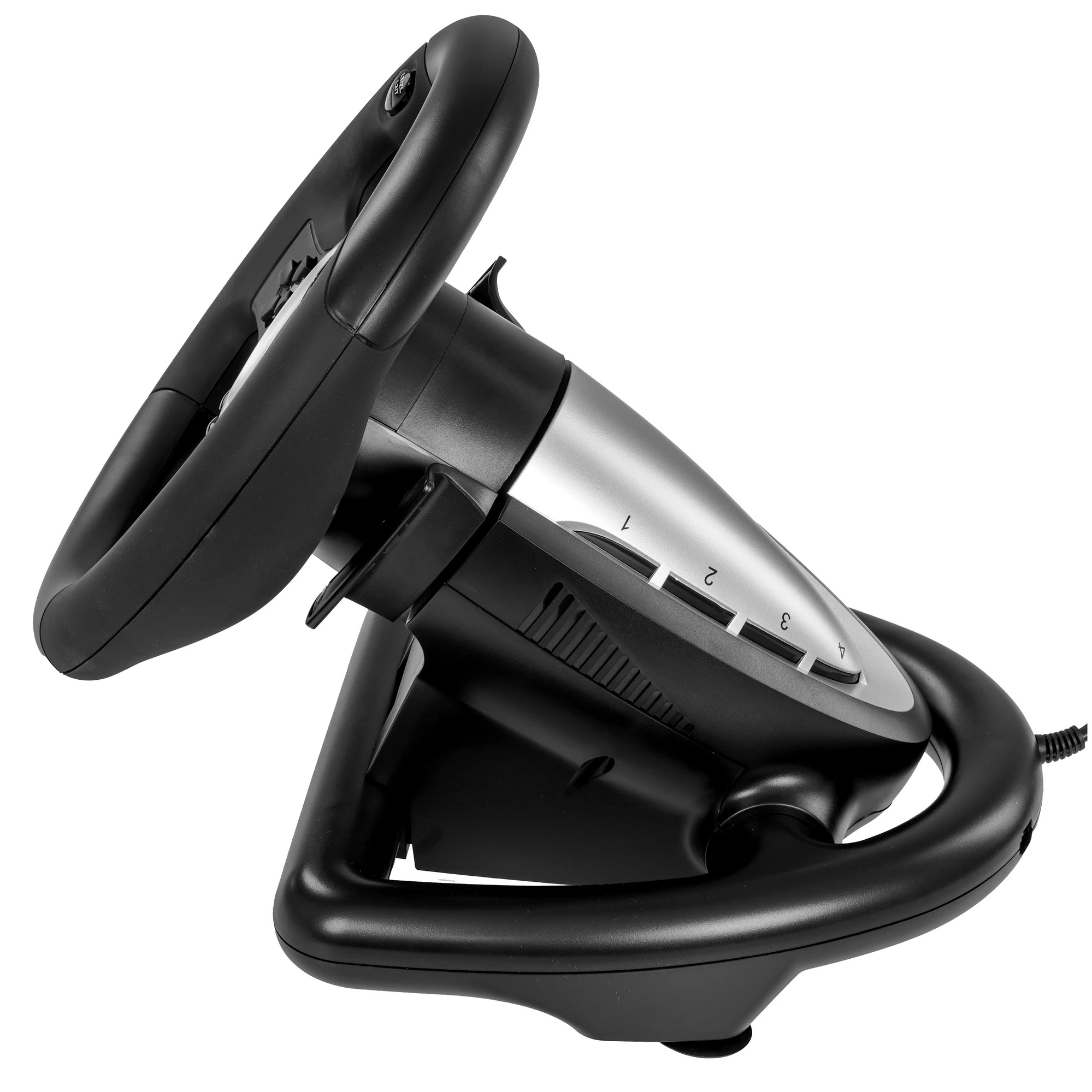 Руль Defender TURBO PRO (64291***); проводной; газ/тормоз; PC,PS3,PS4,XBOX One/Series X/S,Nintendo S