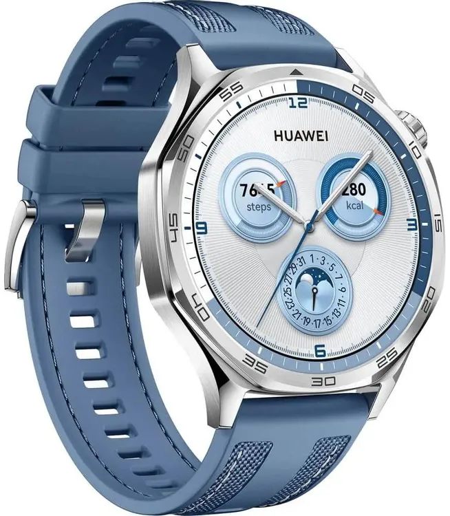 Умные часы Huawei Watch GT 5 41мм Blue; 1.32"; AMOLED; BT5.2; 323 мА/ч; синий