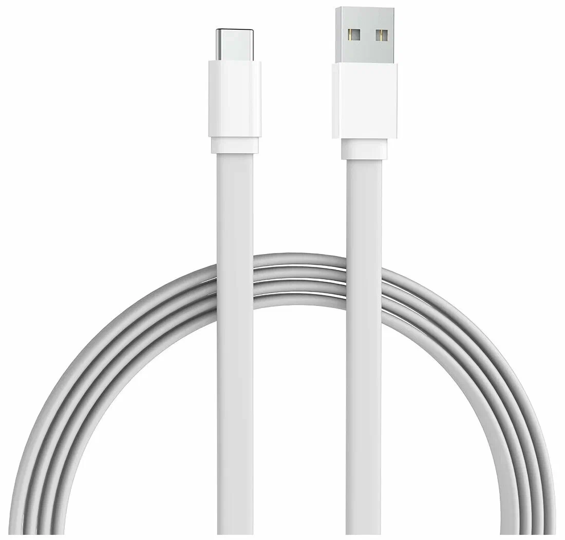Кабель USB->Type-C Xiaomi (BHR9836CN); 6A; 1,0 м; оплётка, белый