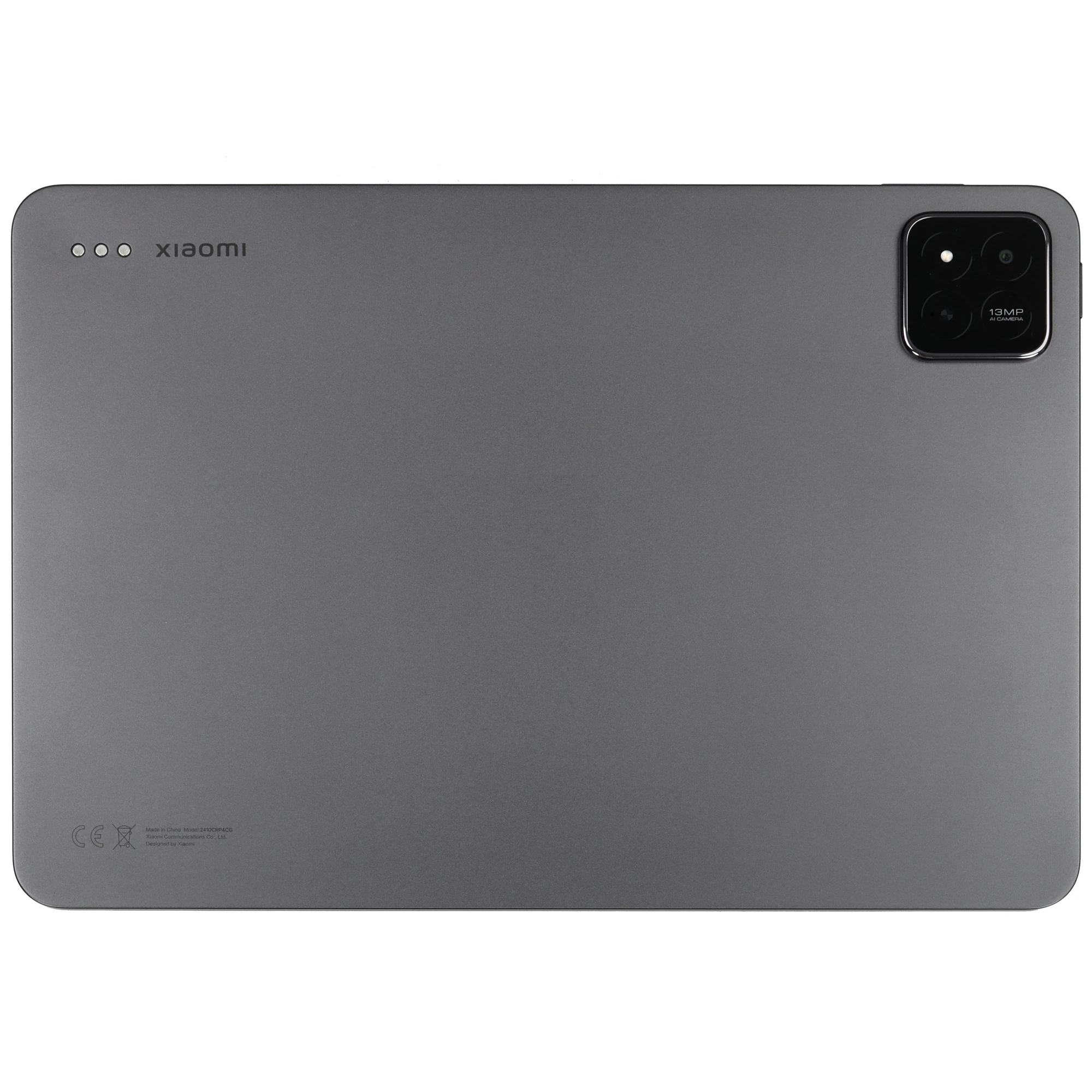 Планшет Xiaomi Pad 7 8/256GB Grey;  11.16" IPS 144Гц; 3200x2136; Snapdragon 7+ Gen 3 8 ядер 2.8 Ггц; 8Гб/256Гб; 13Мп/8Мп BT5.4; WiFi 802.11ax; Android