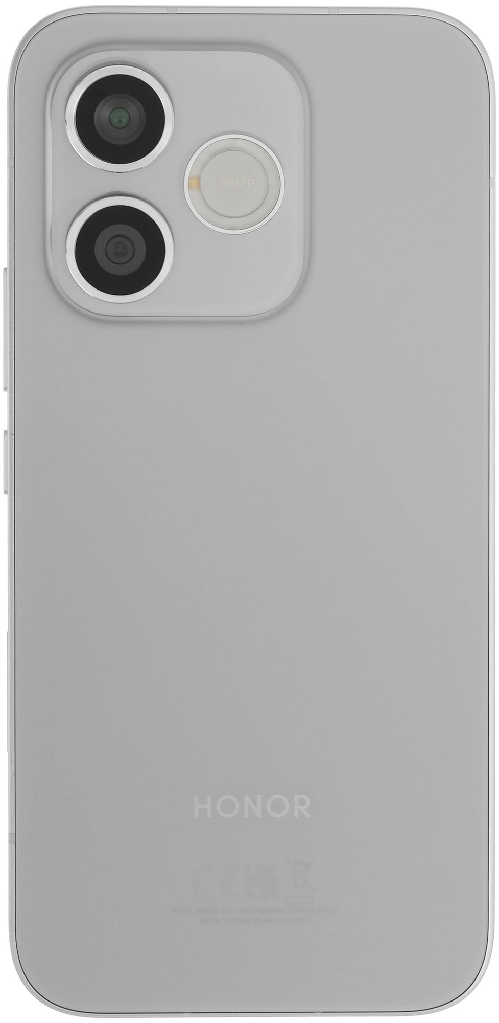 Смартфон 6.6" Honor 600 Lite 8 Гб/256 Гб серый, AMOLED 120 Гц, 2600x1200, MT Dimensity 7100 Elite 8 ядер 2.4 Ггц, 108+5 Мп/16 Мп BT6.0, Android 16, 6