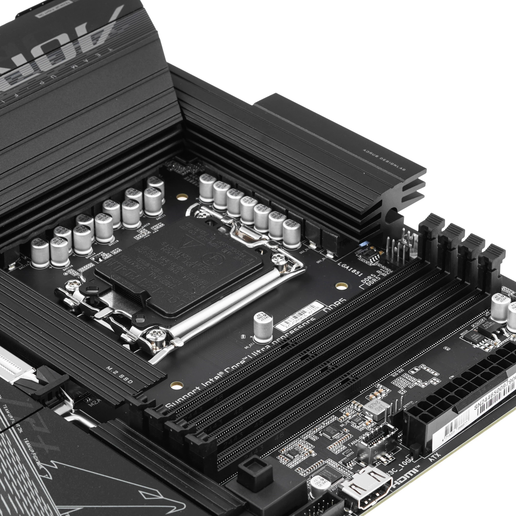 Материнская плата Gigabyte B860M AORUS ELITE WIFI6E; Socket 1851; mATX; Intel B860; 4хDDR5(9200); 2xPCI-E x16; 1xHDMI; 1xDP; 4(SATA 6Gb/s); Audio 8 ch
