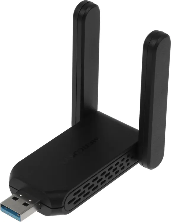 Сетевая карта WiFi Mercusys MA32H (AC1300); 1267 Мбит/с (400 Мбит/с+ 867 Мбит/с); 2 ant; USB