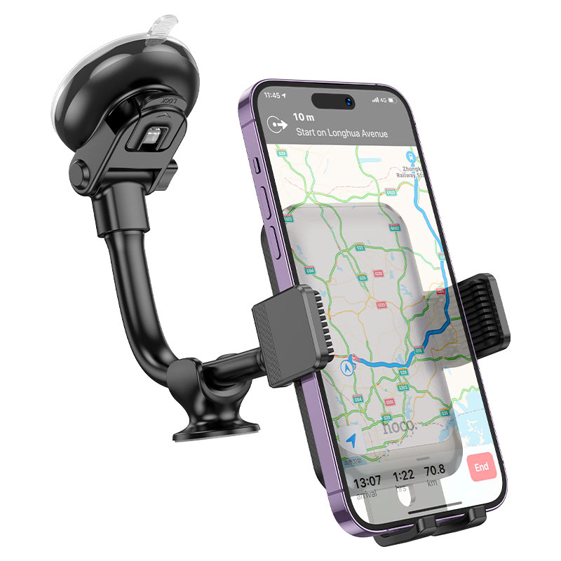 hoco-h27-rock-car-center-console-phone-holder-overview