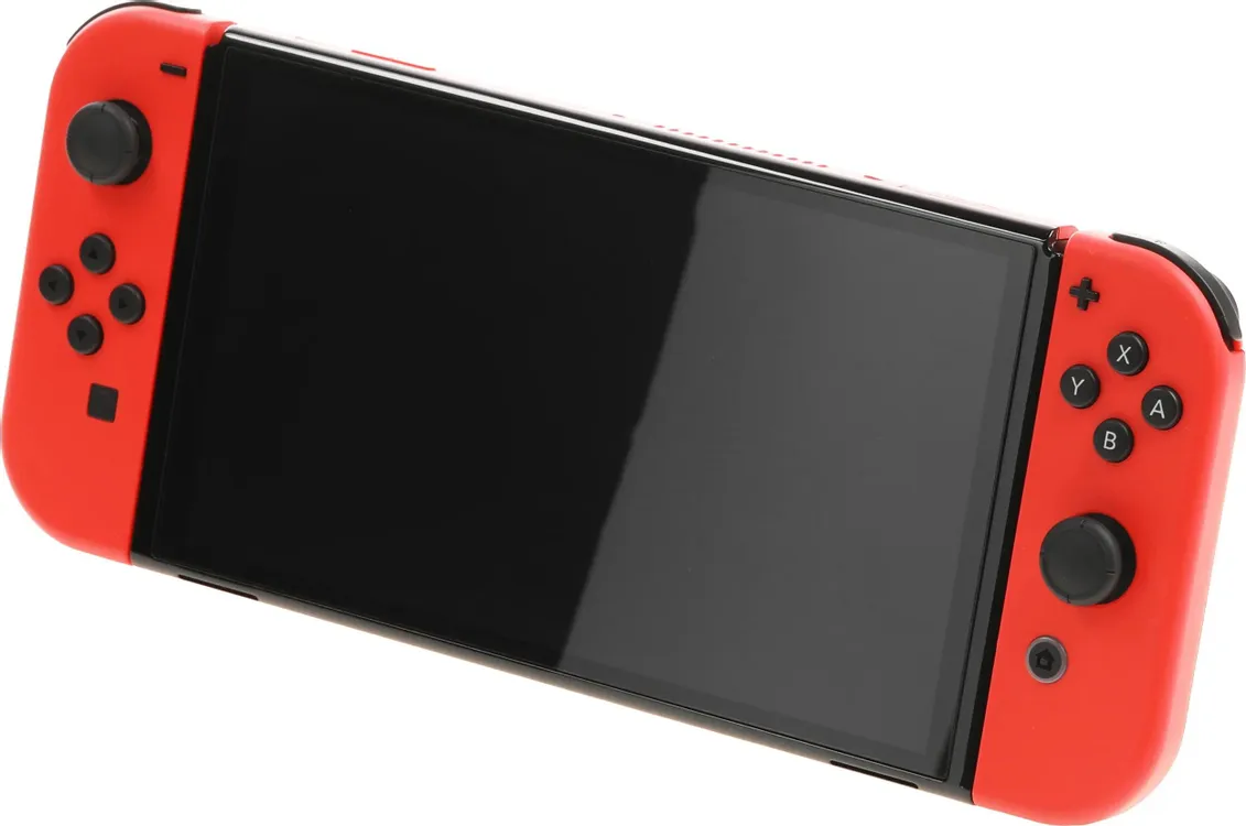 Игровая приставка Nintendo Switch OLED 64Gb Mario Edition (чип+SD_256gb+игры)