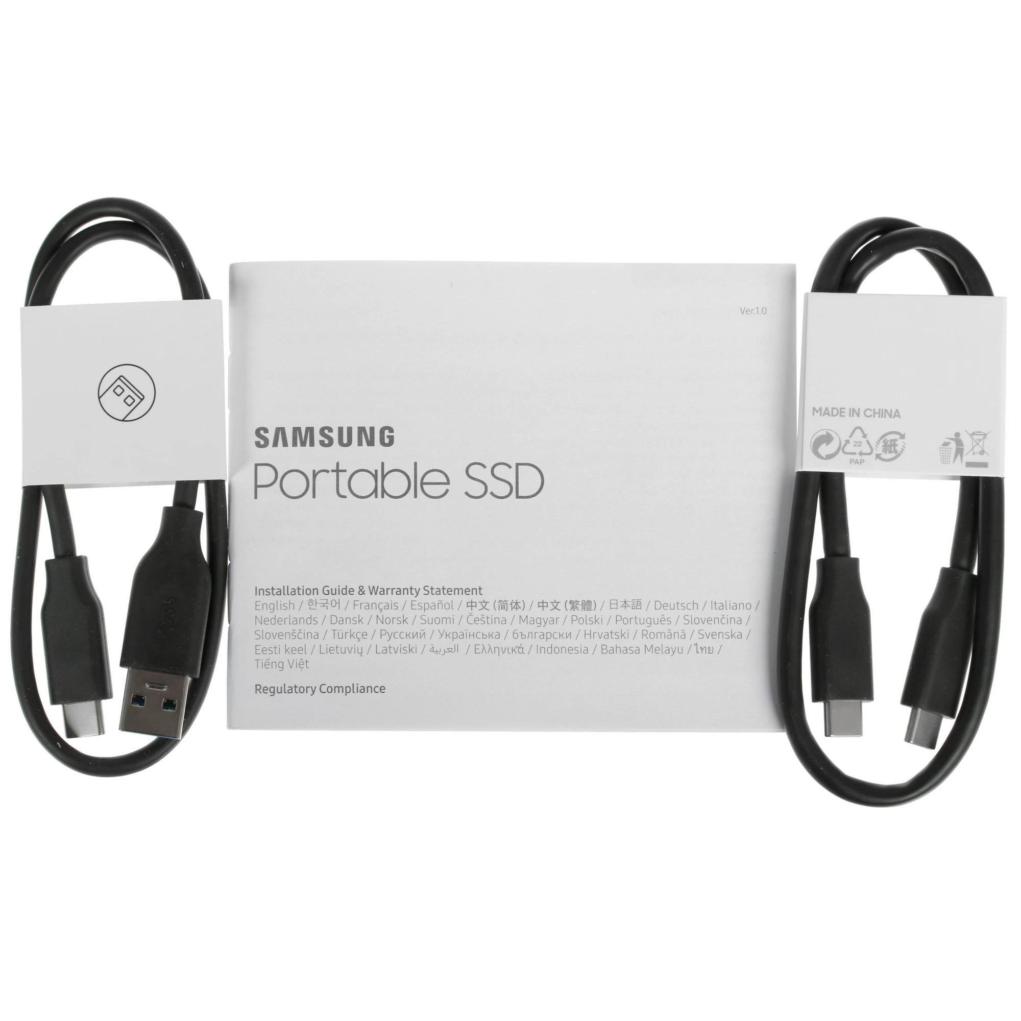 Внешний SSD 500 ГБ Samsung T7 Red (MU-PC500R/WW); USB 3.2 Type C; красный