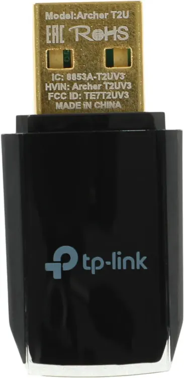 Сетевая карта WiFi TP-Link Archer T2U AC600; USB