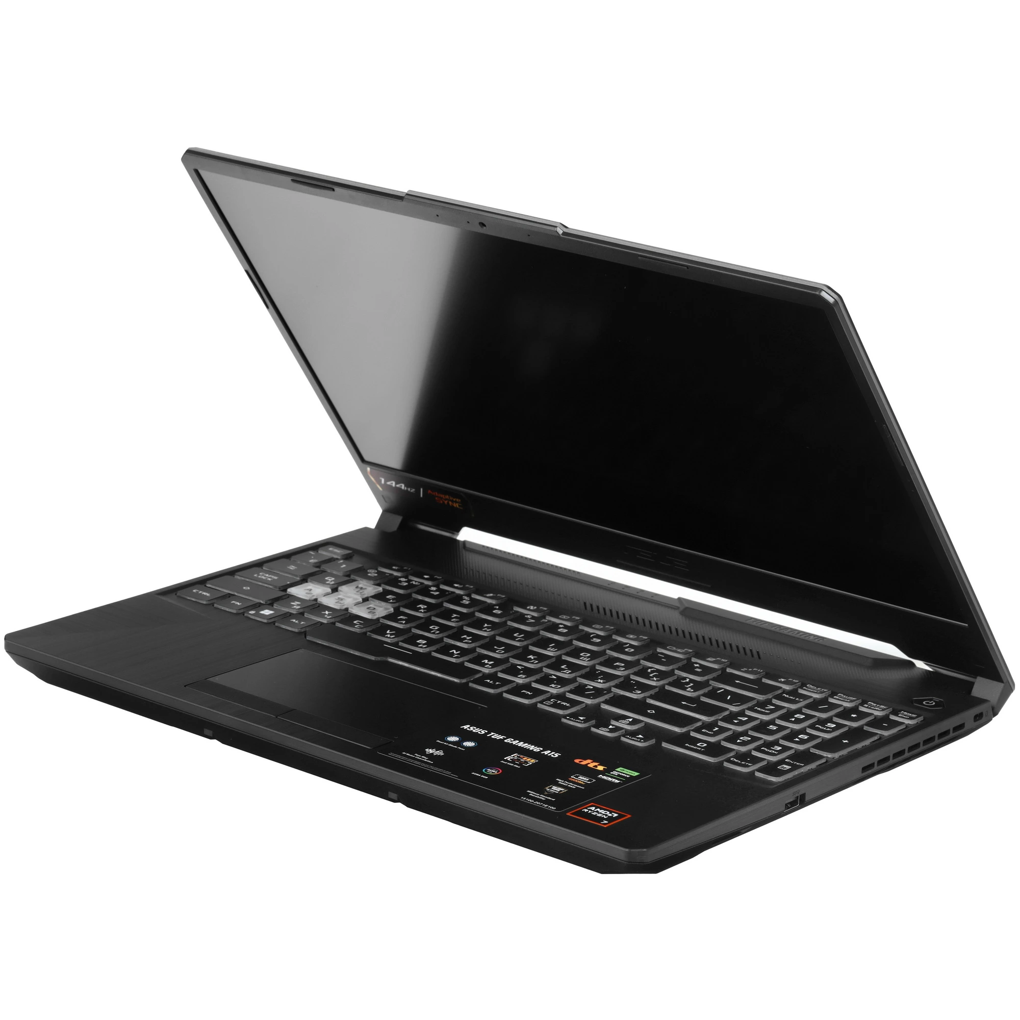 Ноутбук 15.6" Asus TUF Gaming A15 FA506NCQ-HN033 (90NR0QE7-M001C0); 1920x1080 IPS 144 Гц; AMD Ryzen 7 170; 16 Гб/512 Гб; NVIDIA GeForce RTX 3050 4Гб;