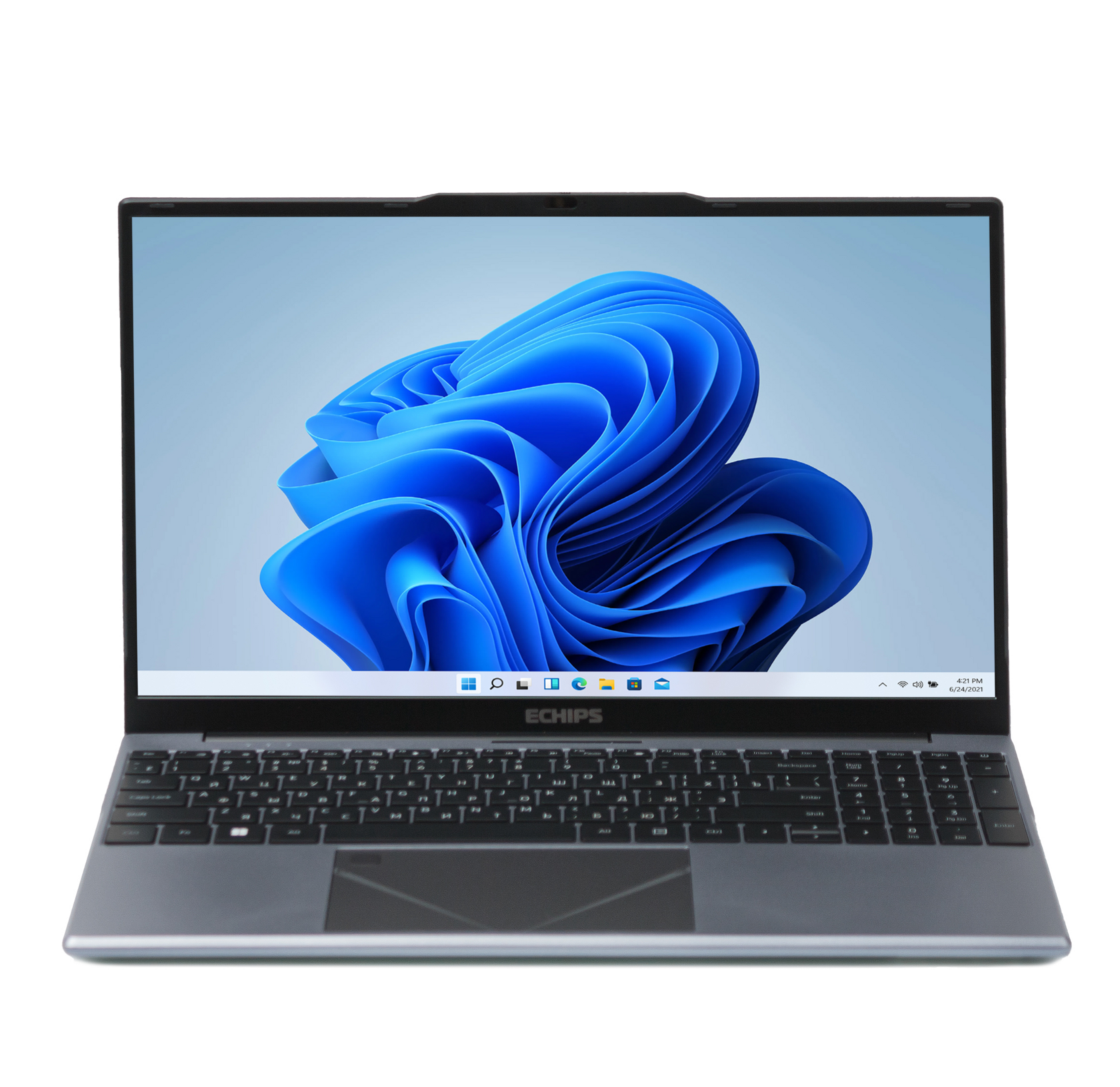 Ноутбук 15.6" ECHIPS Taganay (F101UL); 1920x1080 IPS 60 Гц; Intel Pentium Gold 6500Y; 16 Гб/512 Гб; - Intel UHD Graphics 615; ; Win 11; 5 000 м