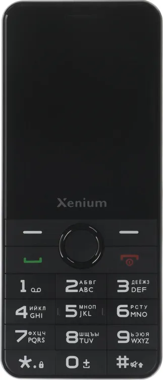 Мобильный телефон Philips Xenium X240 (CTX240BK) черный; 2.4"; TFT; 320x240; 0.3 Мп; 16 Мб/32 Мб; 1 700 мА/ч