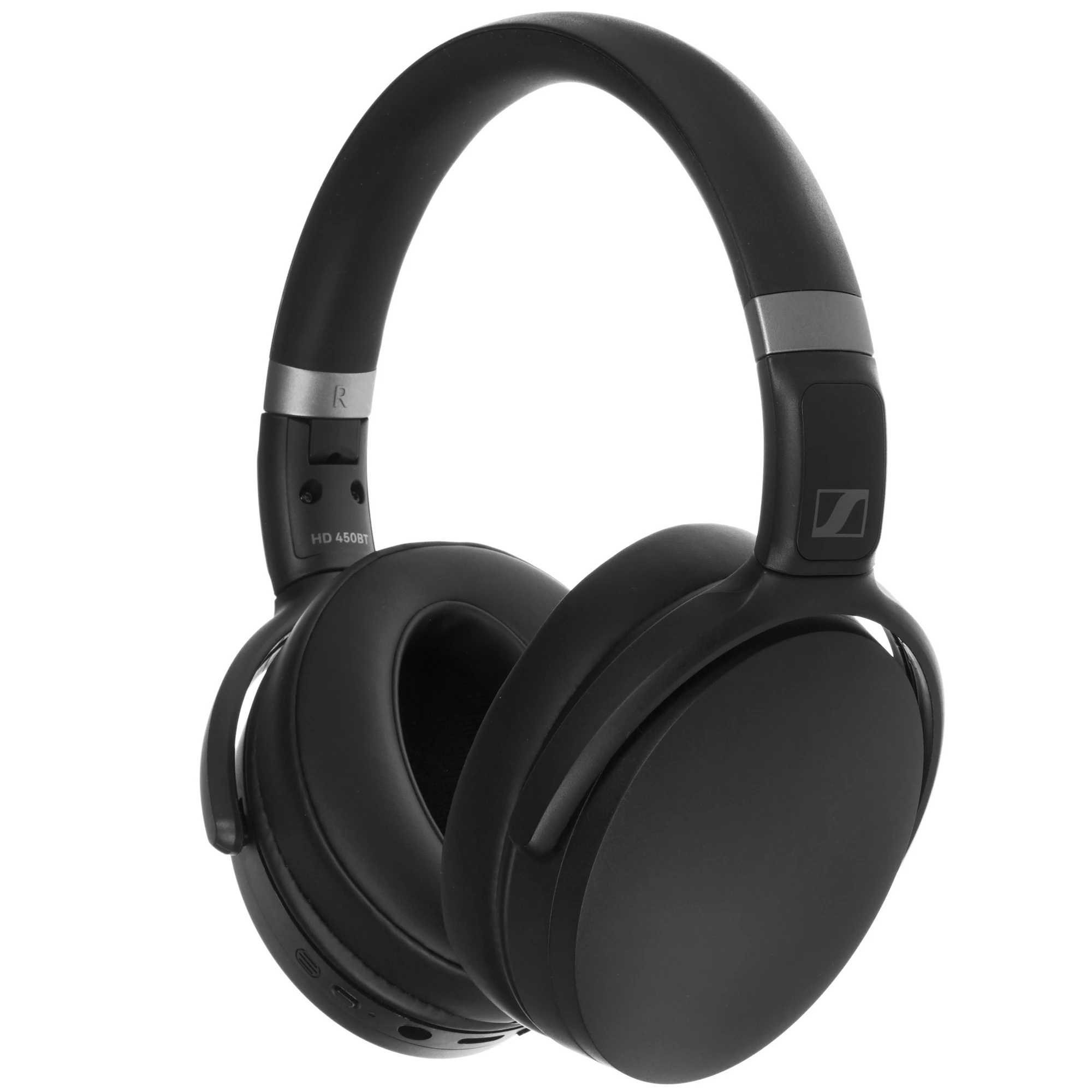 Гарнитура беспроводная Sennheiser HD 450 BT***; мониторные; bluetooth; оголовье; 18 - 22 000 Гц; встроенный микрофон; регулятор громкости; 3,5 мм (min