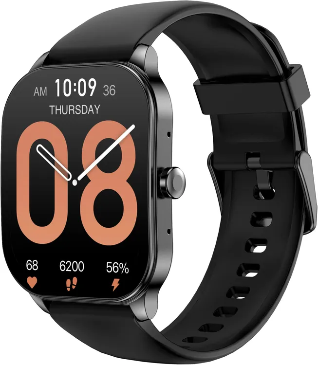 Умные часы AMAZFIT Pop 3S Black (A2318); 1,96"; Bluetooth 5.2; акселерометр, гироскоп, пульсометр, ш