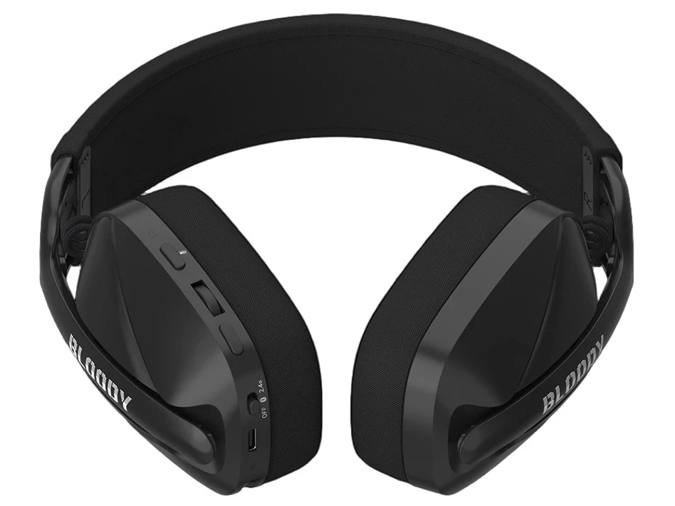 Гарнитура беспроводная A4Tech Bloody GR280 Sports Black; накладные; Bluetooth/2.4 Ггц; оголовье; 20 - 20 000 Гц; 16 Ом; микрофон; чёрный
