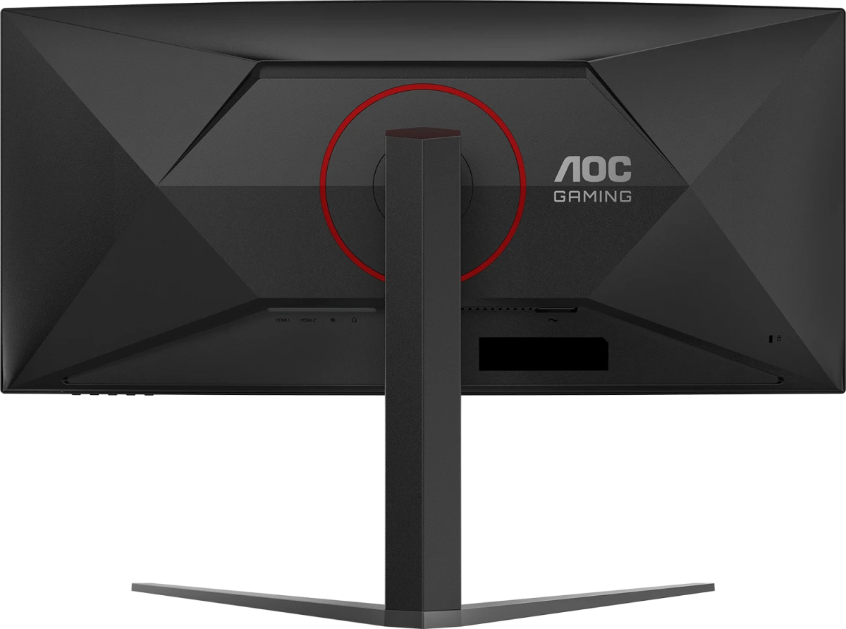 Монитор 34" AOC изогнутый CU34G4; WLED; 21:9; VA; 3440x1440; 180 Гц; 178°/178; 300 кд/м²; 1 мс; 2 500:1; 2xHDMI; 1xDP; чёрный