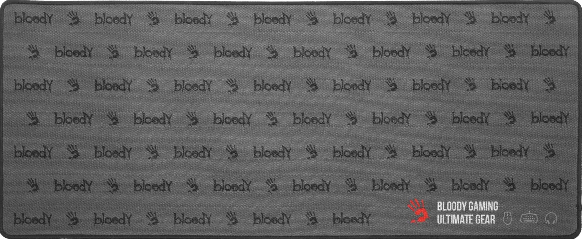 Коврик для мыши A4Tech Bloody BP-30L; ткань + резиновая основа; 750 х 300 х 3 мм; игровая поверхность; рисунок