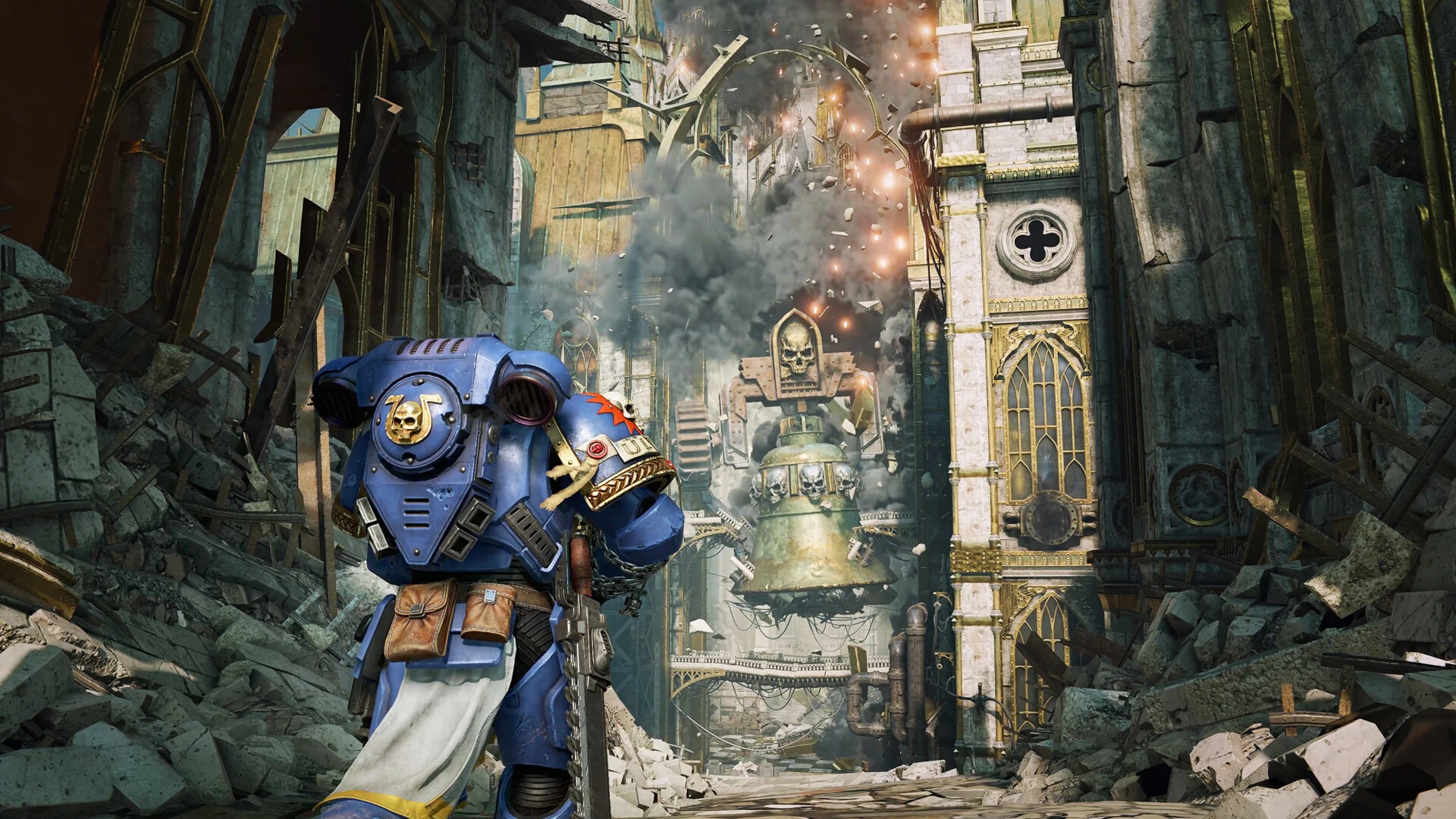 Диск игровой Sony PS5 Warhammer 40 000:Space Marine 2