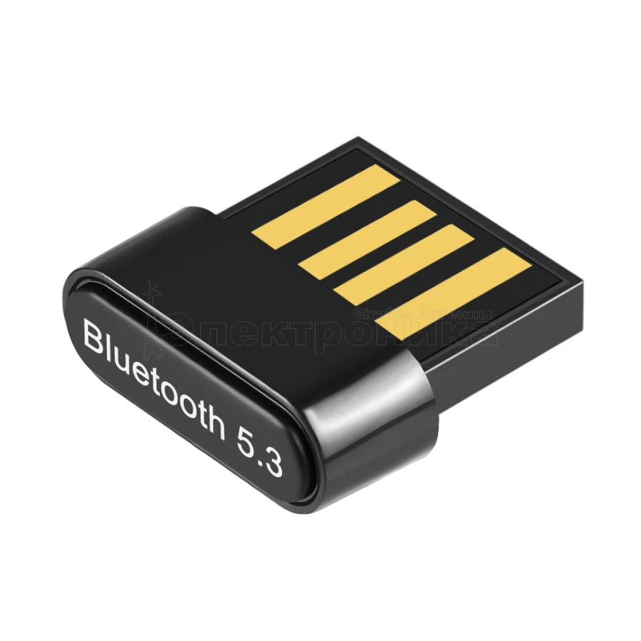 Адаптер Bluetooth 5.3 внешний Орбита OT-PCB18; USB 2.0; 20 м; внутренняя; чёрный