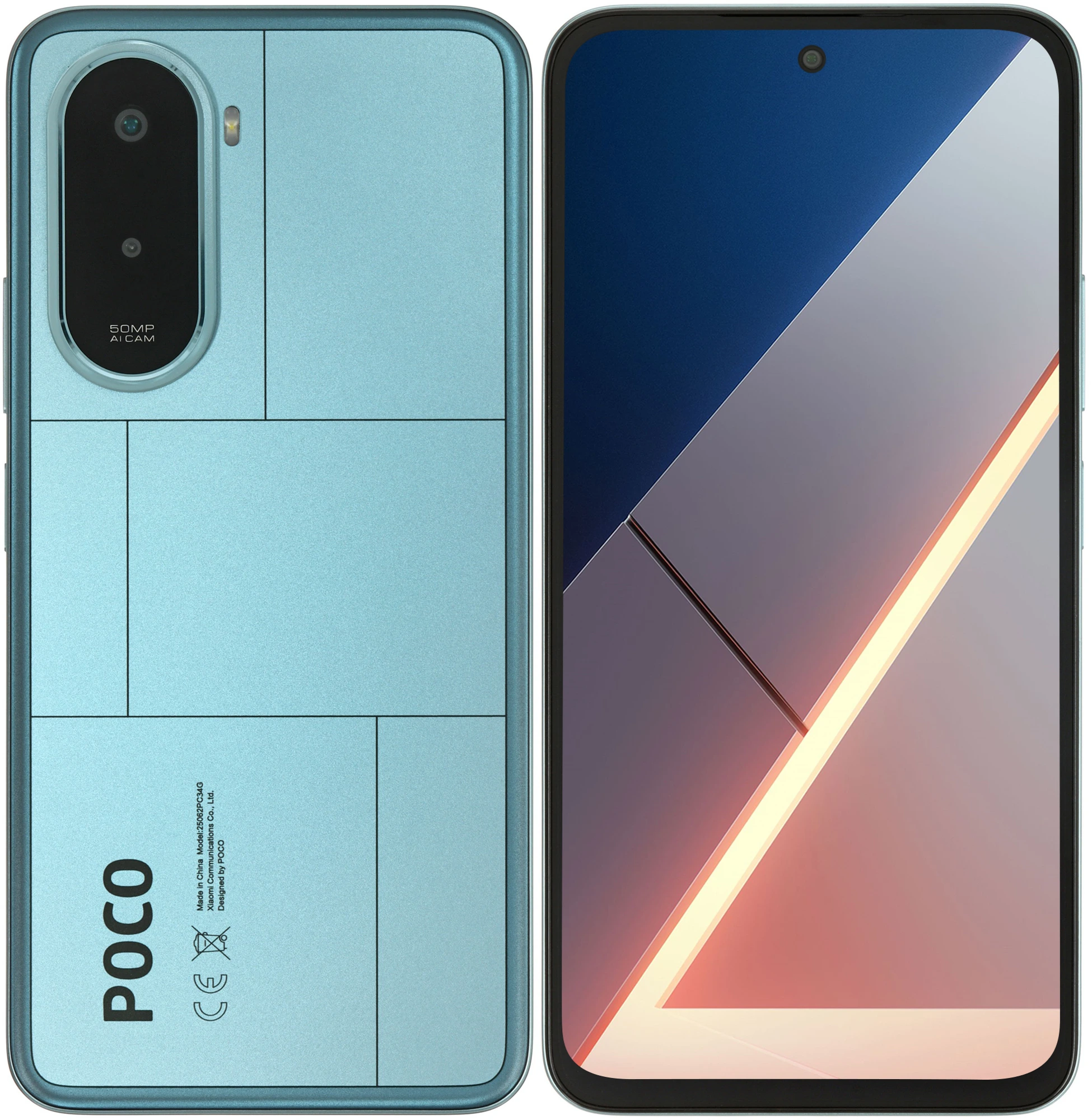 Смартфон 6.9" POCO M7 8 Гб/256 Гб синий, IPS 144 Гц, 2340x1080, Snapdragon 685 8 ядер 2.8 Ггц, 50+0.08 Мп/8 Мп BT5.1, Android 15, 7 000 мА/ч