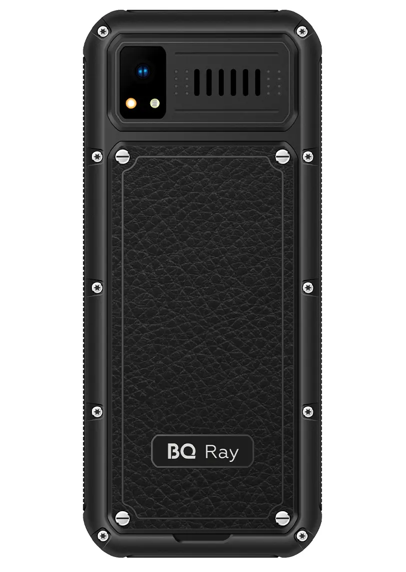 Мобильный телефон BQ Ray (BQ-2454) черный; 2.4"; TFT; 240x320; 0.08 Мп; 32 Мб/32 Мб; 1 800 мА/ч