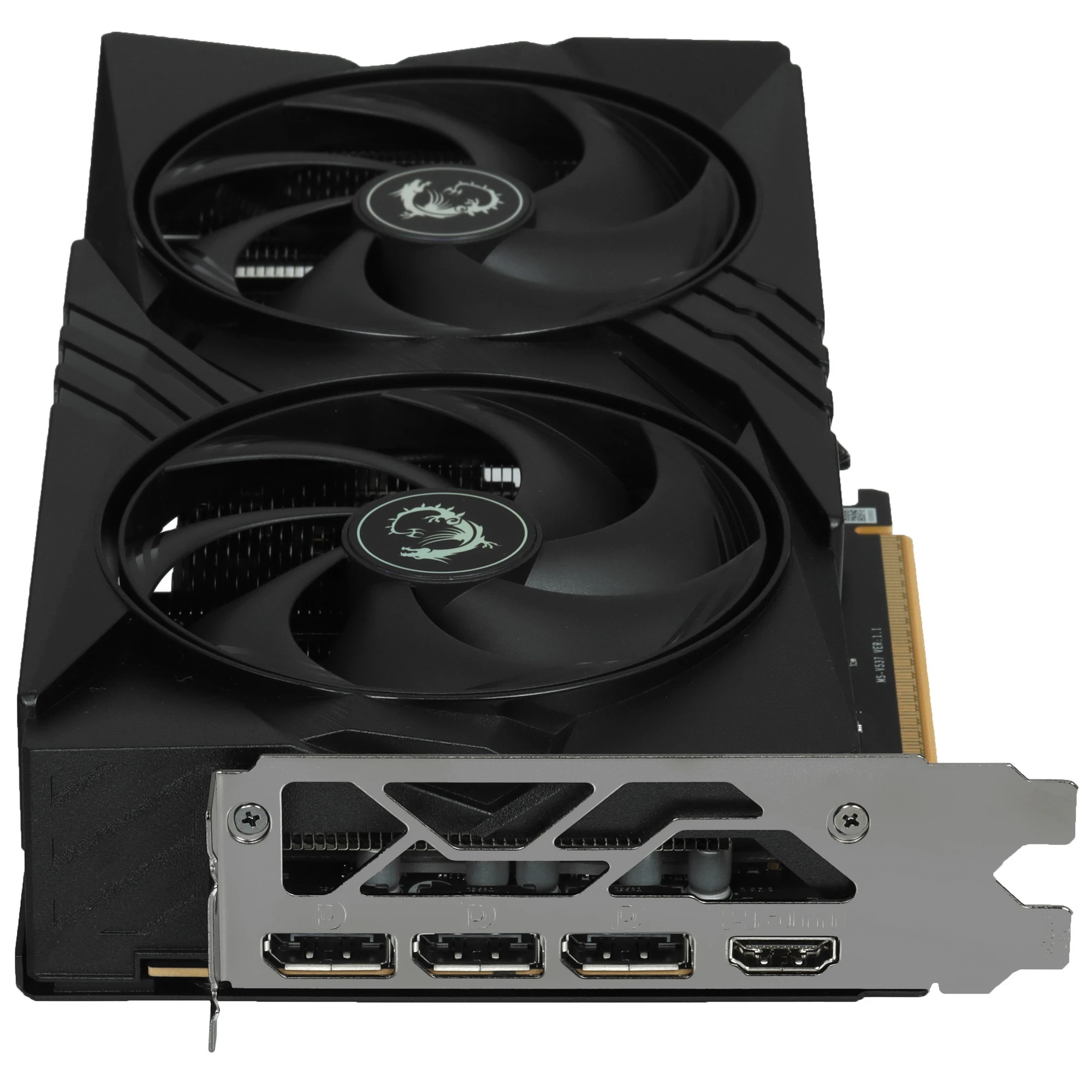 Видеокарта MSI GeForce RTX 5060 GAMING OC, черный, 8Гб, GDDR7, 2280–2640 МГц, 28 ГГц, 5 нм, 128 бит, HDMIx1, DPx3