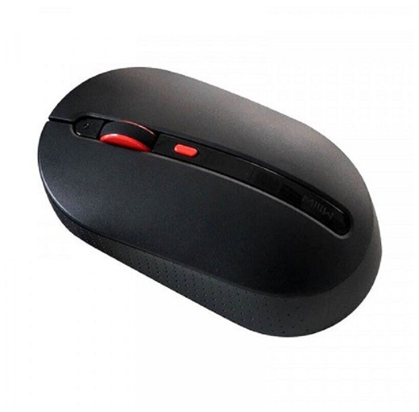 Мышь беспроводная Xiaomi MIIIW Wireless Mute Mouse MWMM01 Black; 2.4 ГГц; USB; 1000 dpi; 3 кнопки; колесо-кнопка; 2xAAA