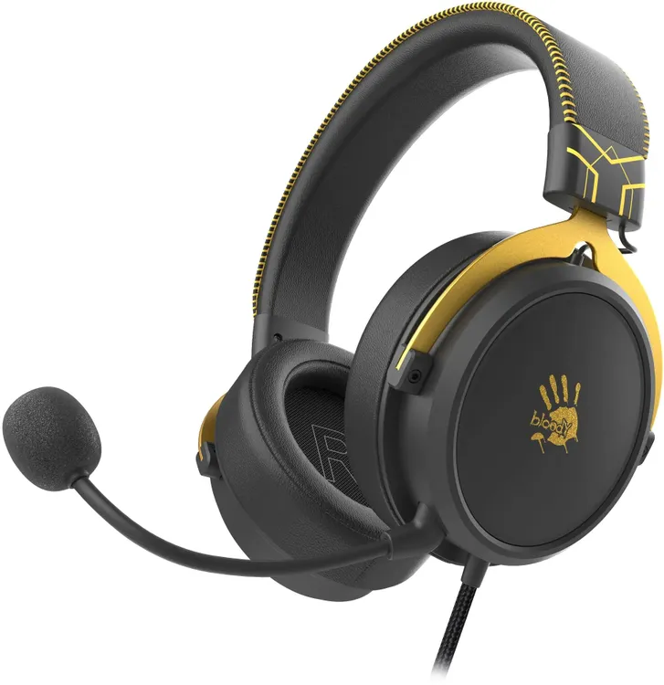 Гарнитура игровая A4Tech Bloody M590i (M590I SPORTS LIME***); оголовье; 20 - 20 000 Гц; 16 Ом; 1 м + 2 м; микрофон; регулятор громкости; 1 x 3,5 мм 4-
